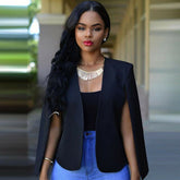 Women's Casual Long Sleeve Coat Suit Slim Cardigan Tops Blazer Outwear